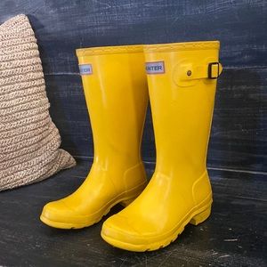 Hunter Original Kids Rain Boots, Size 2. Unisex, Boys, Girls
